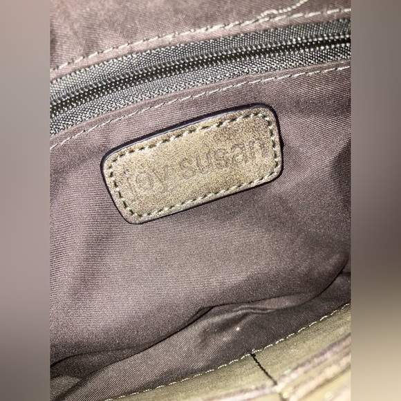 Joy Susan Metallic Brown Crossbody & Wristlet - Picture 3 of 7